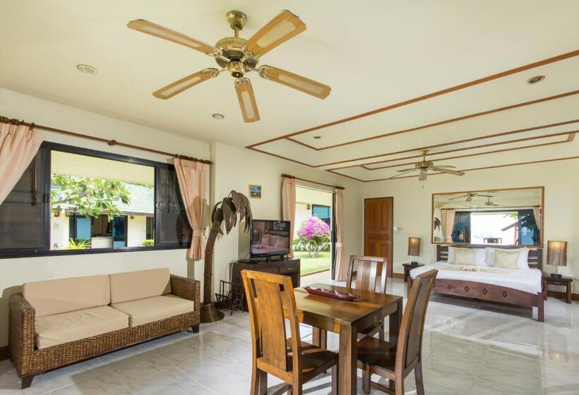 וילה בת חדר שינה 1, Idyllic Samui Beach Villa Resort