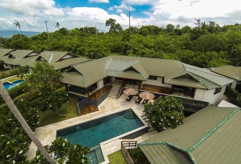 וילת חדר שינה 1 עם נוף לים, Idyllic Samui Beach Villa Resort