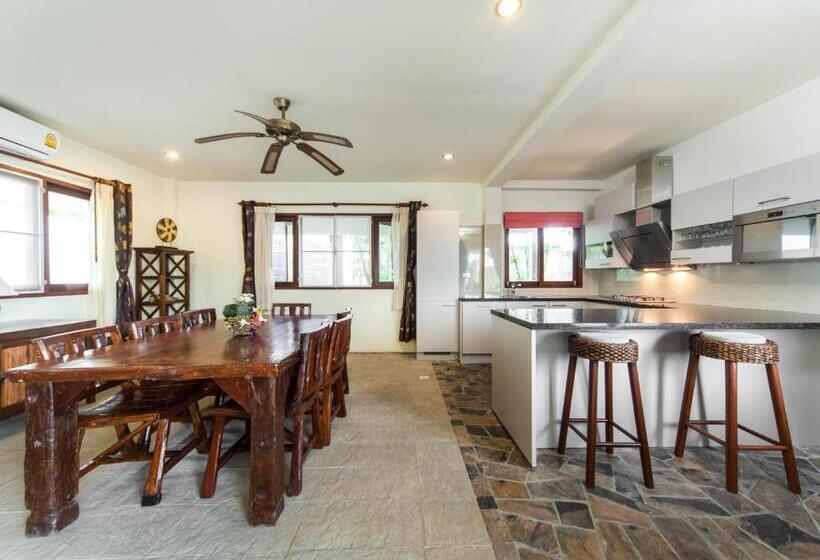 וילה דלוקס חדר שינה 1, Idyllic Samui Beach Villa Resort