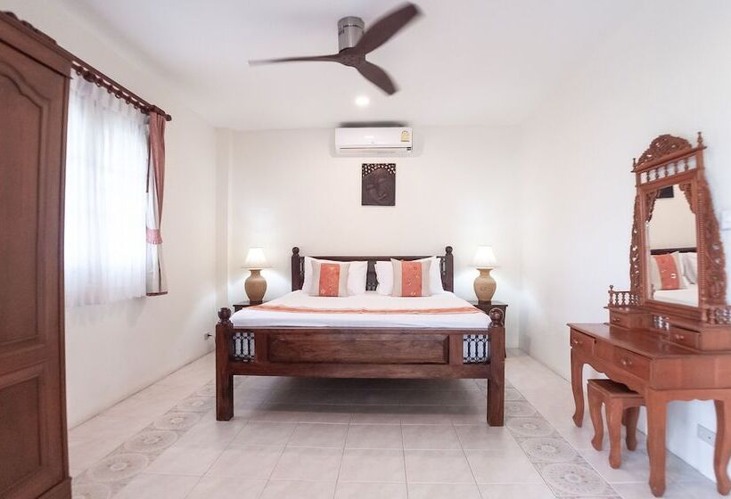 침실 4개 빌라, Idyllic Samui Beach Villa Resort