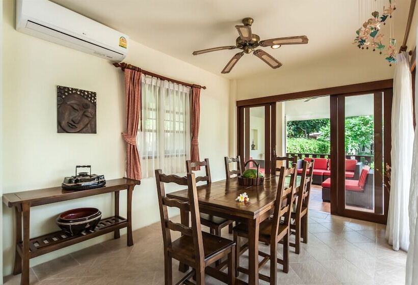 3 베드룸 디럭스 빌라, Idyllic Samui Beach Villa Resort