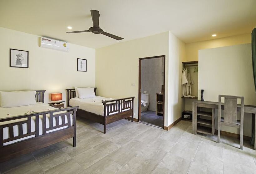 וילה בת 2 חדרי שינה, Idyllic Samui Beach Villa Resort