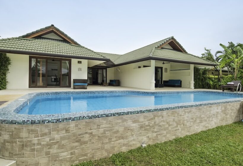 וילה בת 2 חדרי שינה, Idyllic Samui Beach Villa Resort