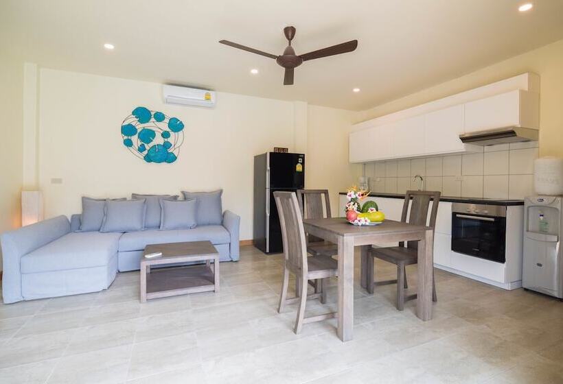 וילה בת חדר שינה 1, Idyllic Samui Beach Villa Resort