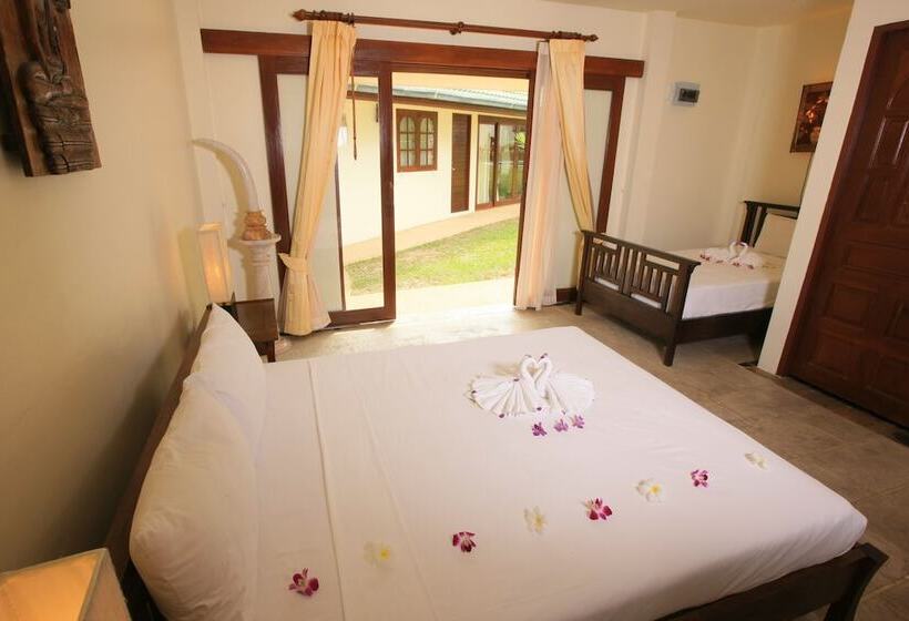 וילה דלוקס חדר שינה 1, Idyllic Samui Beach Villa Resort