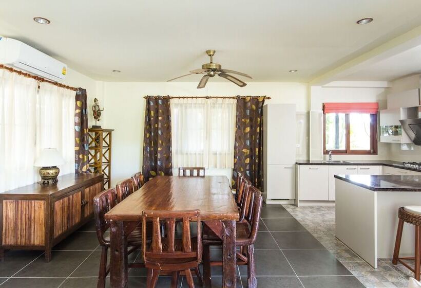 וילה דלוקס חדר שינה 1, Idyllic Samui Beach Villa Resort