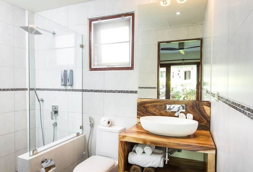 וילה דלוקס חדר שינה 1, Idyllic Samui Beach Villa Resort