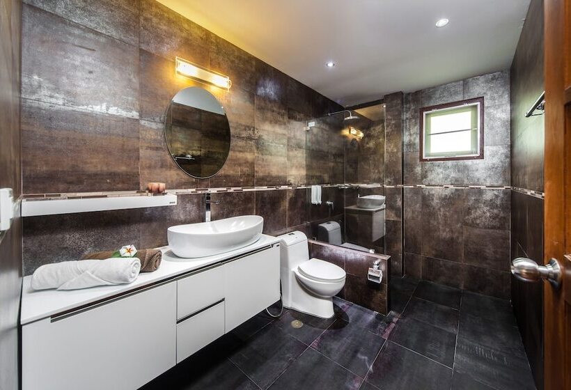 וילה דלוקס 3 חדרים, Idyllic Samui Beach Villa Resort