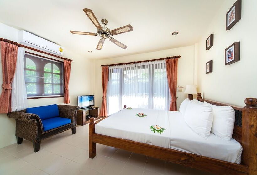 וילה דלוקס 3 חדרים, Idyllic Samui Beach Villa Resort