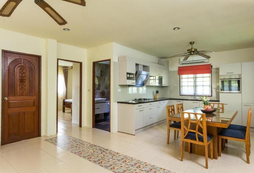 וילה דלוקס 3 חדרים, Idyllic Samui Beach Villa Resort