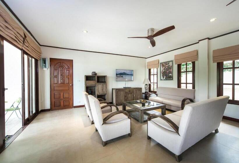 1침실 빌라 바다전망, Idyllic Samui Beach Villa Resort