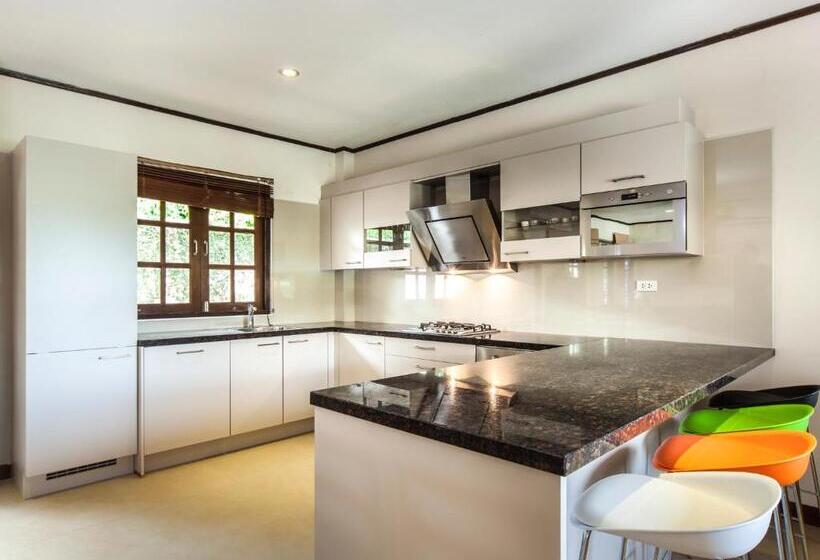 וילת חדר שינה 1 עם נוף לים, Idyllic Samui Beach Villa Resort