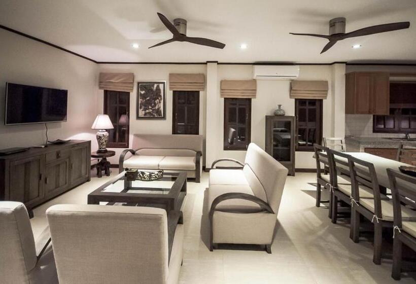 וילת חדר שינה 1 עם נוף לים, Idyllic Samui Beach Villa Resort