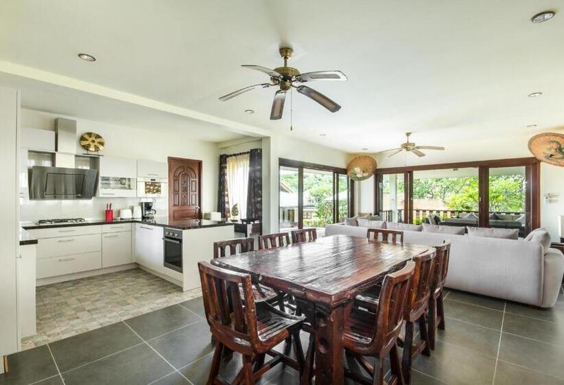 וילה דלוקס חדר שינה 1, Idyllic Samui Beach Villa Resort