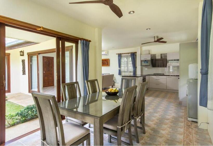3 베드룸 디럭스 빌라, Idyllic Samui Beach Villa Resort