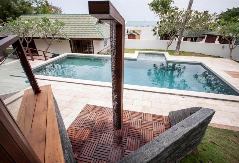 וילת חדר שינה 1 עם נוף לים, Idyllic Samui Beach Villa Resort
