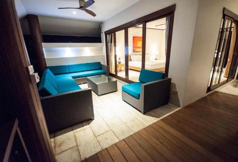 וילת חדר שינה 1 עם נוף לים, Idyllic Samui Beach Villa Resort