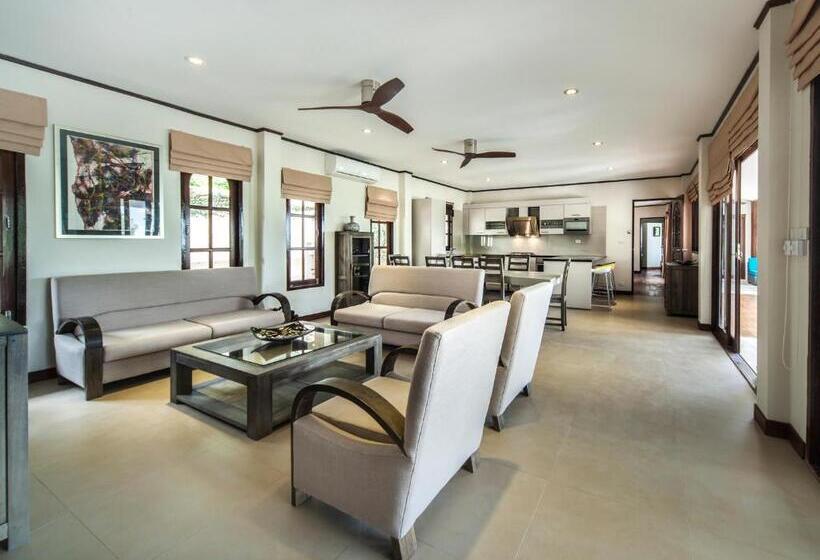 1침실 빌라 바다전망, Idyllic Samui Beach Villa Resort