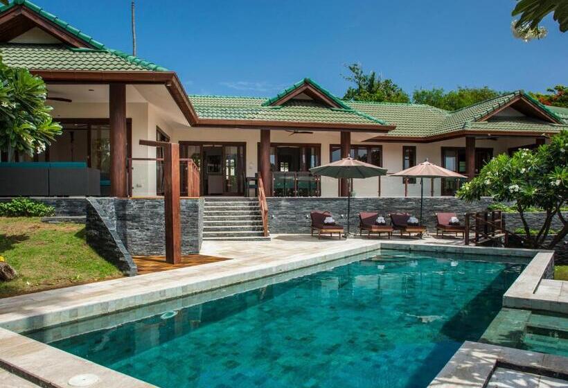 וילת חדר שינה 1 עם נוף לים, Idyllic Samui Beach Villa Resort