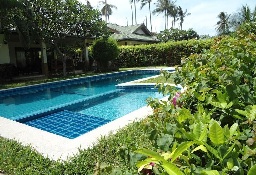 וילה דלוקס 3 חדרים, Idyllic Samui Beach Villa Resort