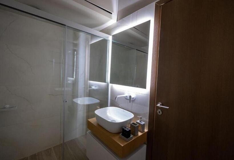 דירת חדר עם טרסה, My Greek Vacations City Apartments