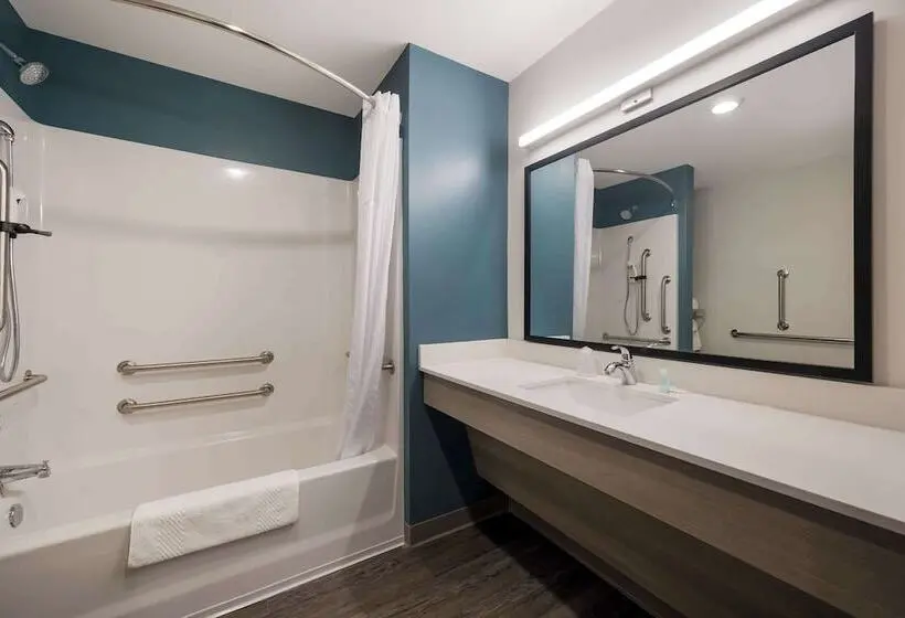 身障者適用スイートルーム, Woodspring Suites Wixom Novi