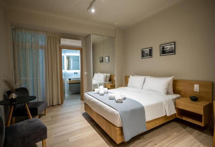 סטודיו סטנדרט עם מרפסת, My Greek Vacations City Apartments