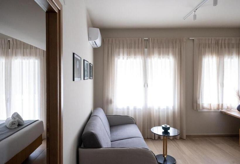 דירה בת חדר שינה 1 עם מרפסת, My Greek Vacations City Apartments