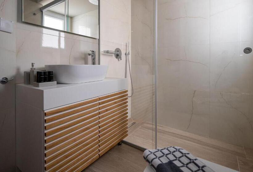 דירה בת חדר שינה 1 עם מרפסת, My Greek Vacations City Apartments