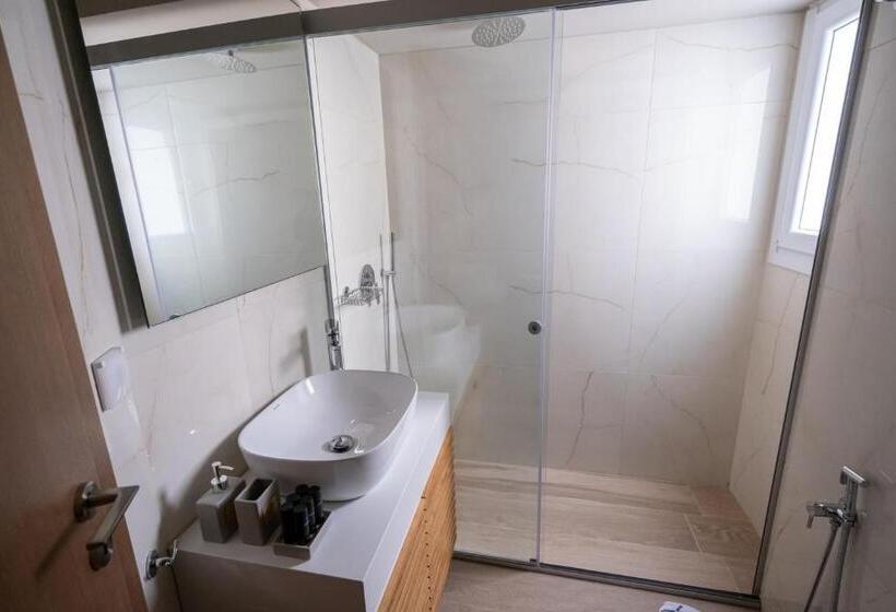 דירה בת חדר שינה 1 עם מרפסת, My Greek Vacations City Apartments