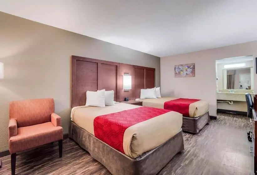 ２ダブルベッドのスタンダードルーム, Econo Lodge