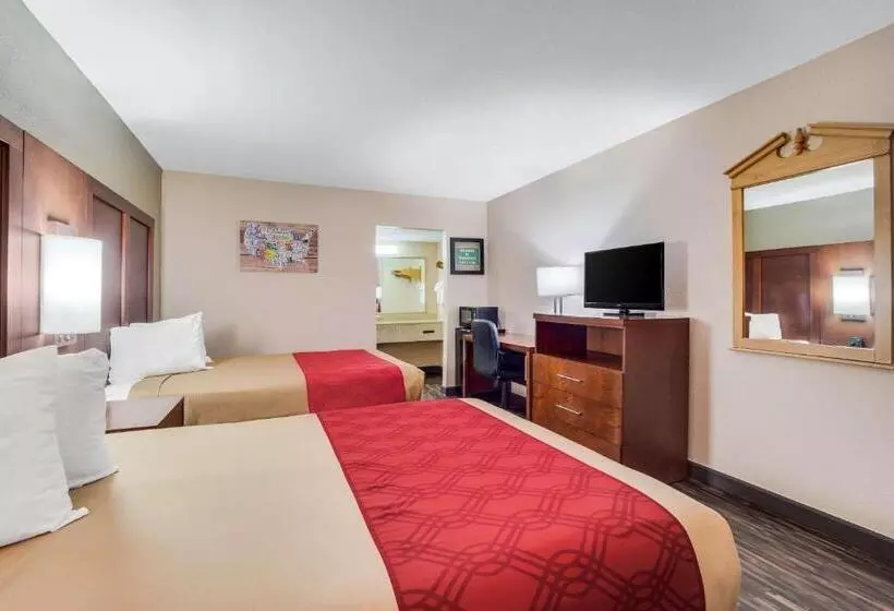 ２ダブルベッドのスタンダードルーム, Econo Lodge