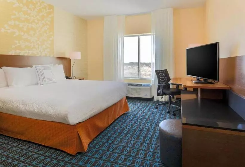 キングサイズベッドのスタンダードルーム, Fairfield Inn & Suites By Marriott Cotulla