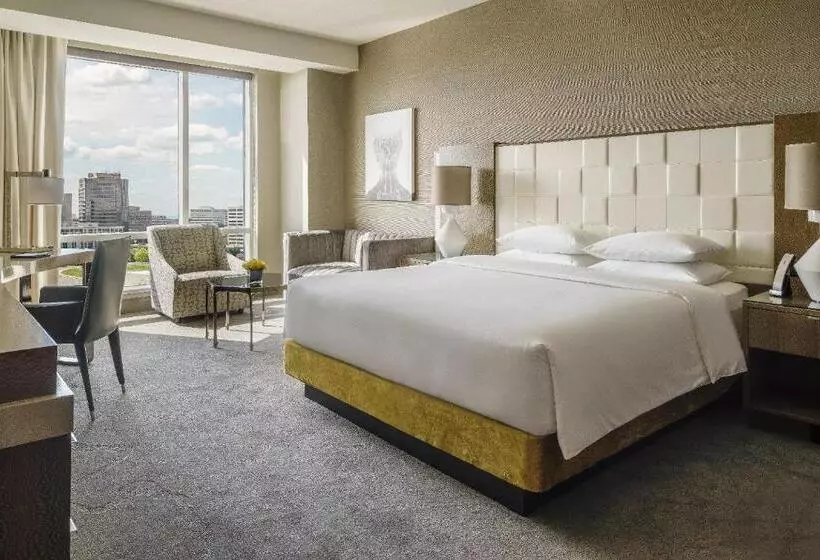 キングサイズベッドのデラックスルーム, Hyatt Regency Tysons Corner Center