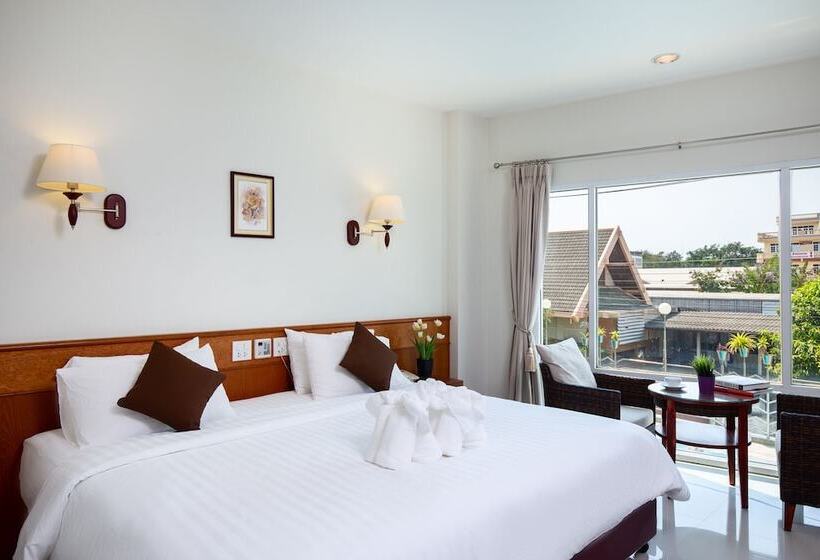 수피리어 룸, Kanchanaburi City Hotel   Sha Extra Plus