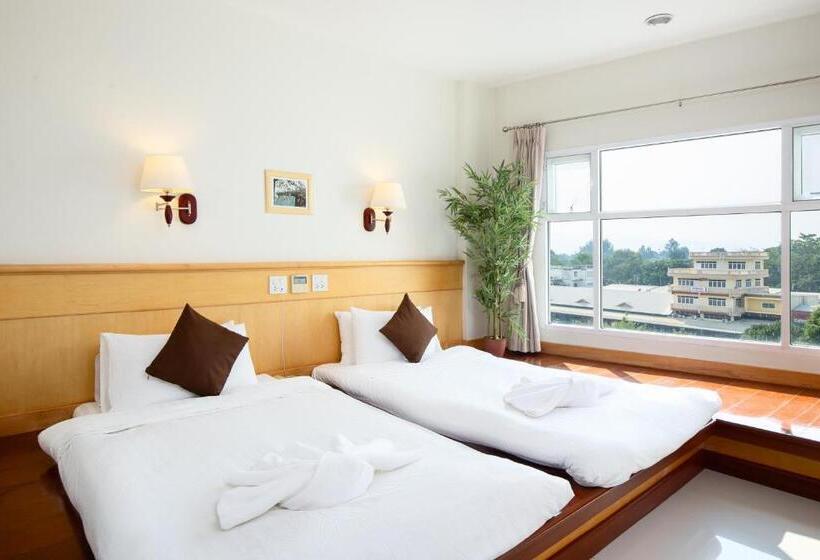 스탠다드 룸, Kanchanaburi City Hotel   Sha Extra Plus