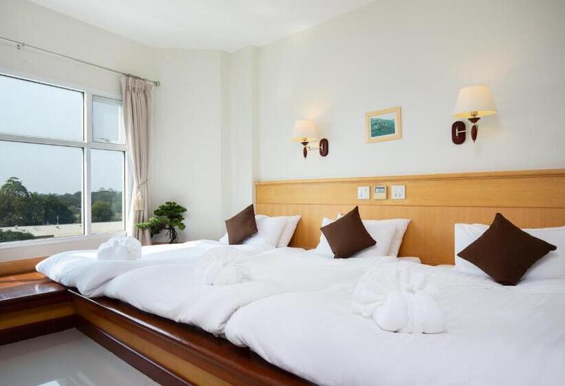 스탠다드 트리플 룸, Kanchanaburi City Hotel   Sha Extra Plus