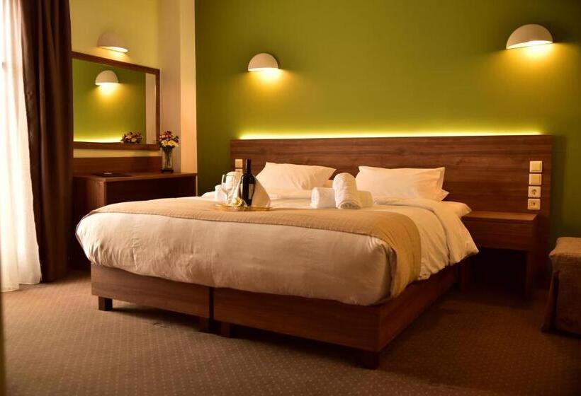 غرفة  كلاسيكية مطلة على حمام السباحة, Mont Helmos