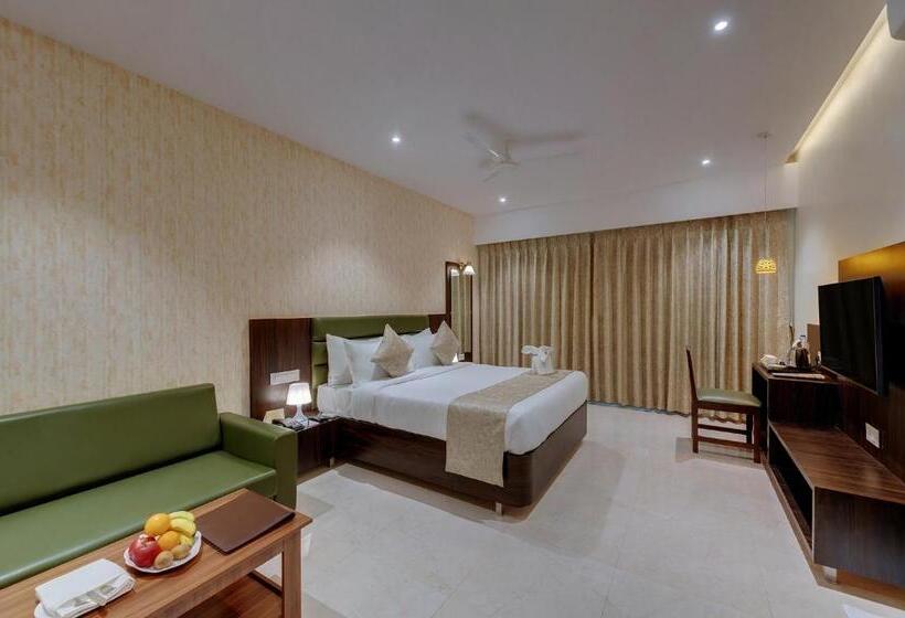 غرفة ديلوكس, Guruprerna Beacon Resort Dwarka