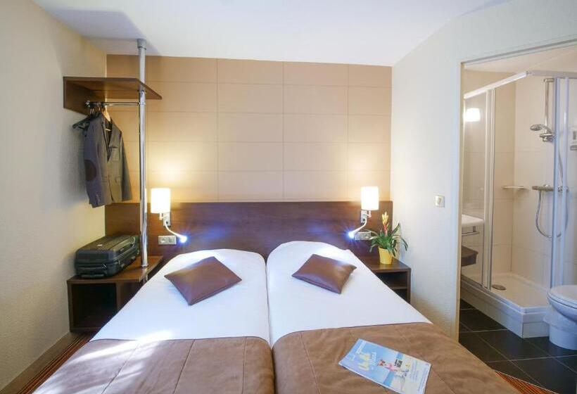 Номер Стандарт, Hôtel Inn Design Resto Novo Alençon