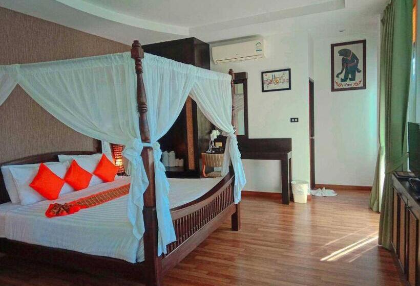 غرفة ديلوكس مزودة بشرفة, Jing Jit