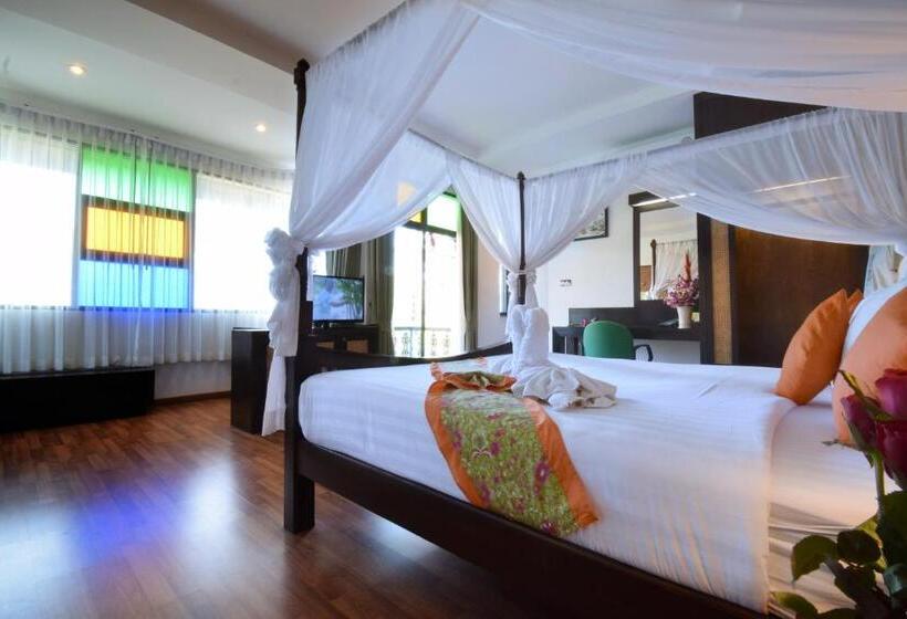 غرفة ديلوكس مزودة بشرفة, Jing Jit