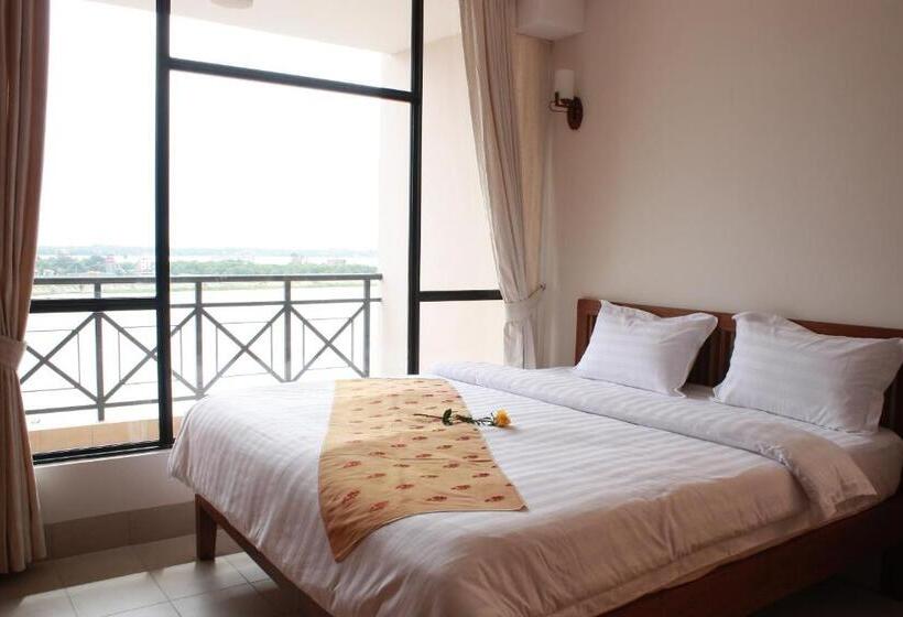 バルコニー付２ベッドルームアパートメント, Lux Riverside Hotel & Apartment
