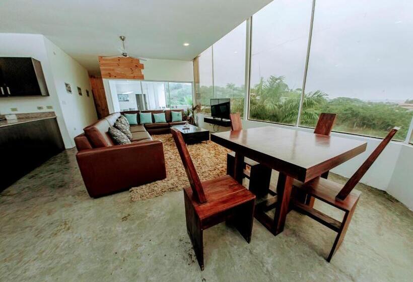 带1个卧室的顶楼公寓, Me Hotel & Villas   Montañita Estates