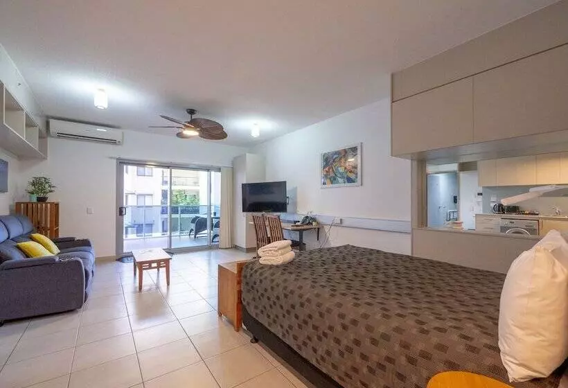 身障者適用スタンダードルーム, Ramada Suites By Wyndham Zen Quarter Darwin