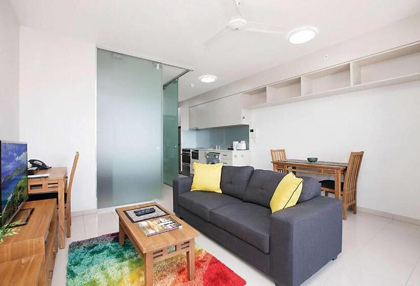 一ベッドルームエクゼクティブアパートメント, Ramada Suites By Wyndham Zen Quarter Darwin