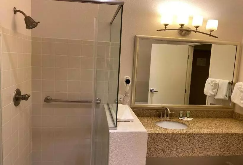 キングサイズベッドのスイートルーム, A Riverside Inn Travelodge By Wyndham