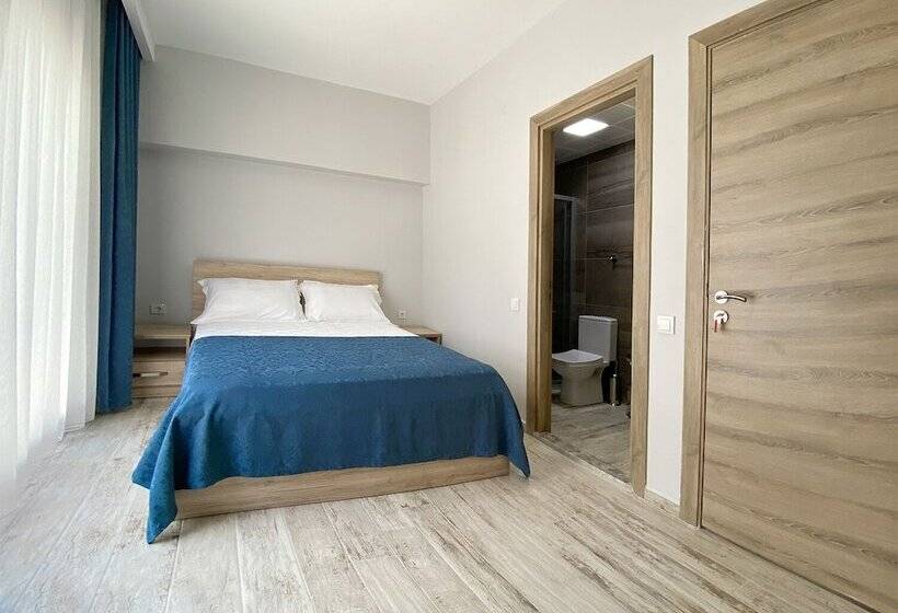 غرفة قياسية مطلّة علي البحر مزوَّدة بشُرفة, Eylül 16 Butik Otel