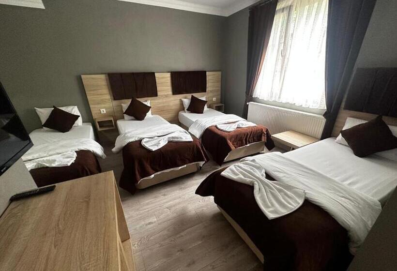 חדר דלוקס לארבעה, Puğari Otel