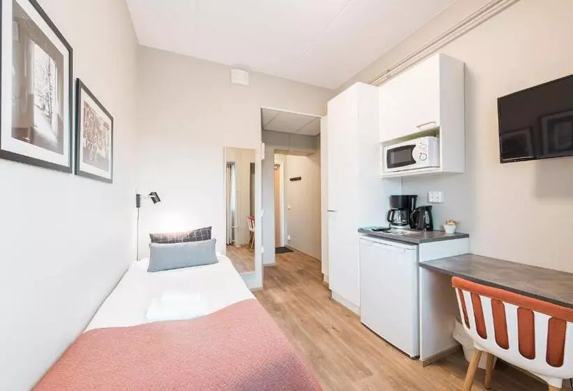 スタンダードシングルルーム, Forenom Aparthotel Espoo Leppävaara